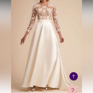Bhldn wedding dress
